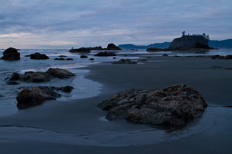 Ruby Beach At Sunset